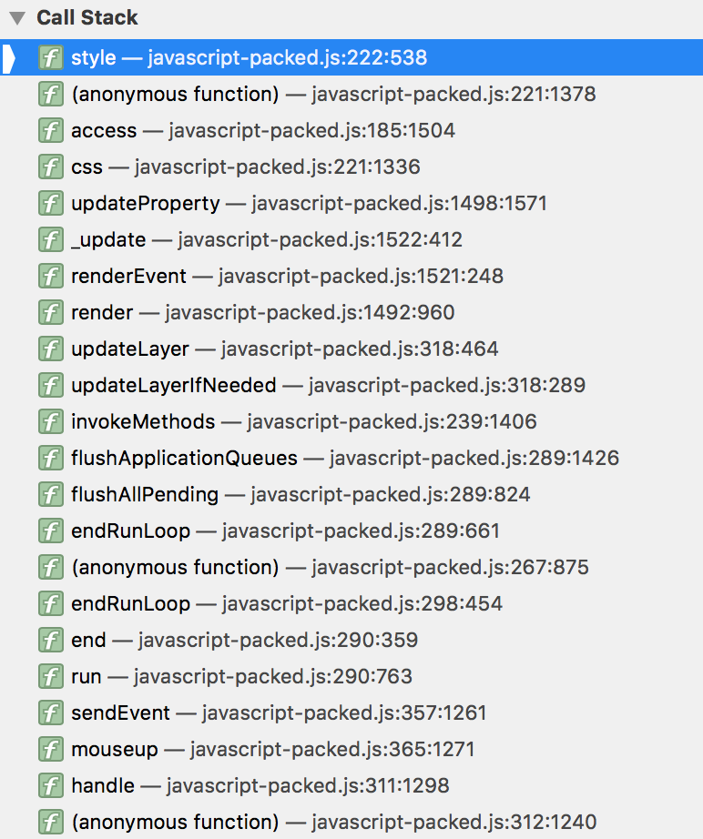 callstack