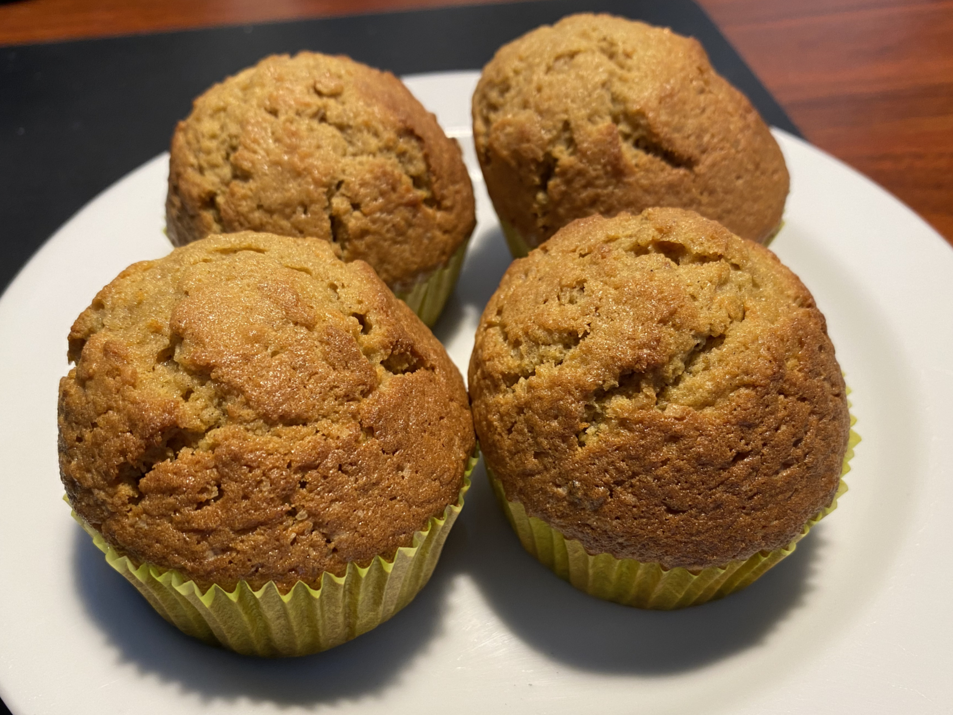 Muffins ready to be eaten muffins